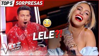 Superstars PRANK The Voice coaches with unexpected Blind Auditions