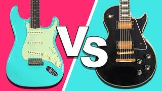 Fender Stratocaster vs. Gibson Les Paul - EPISCHE BATTLE