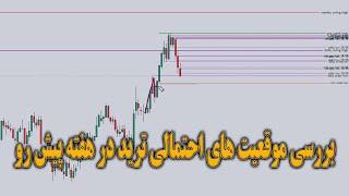 بررسی موقعیت های احتمالی ترید در هفته پیش رو