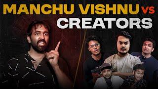 MANCHU VISHNU VS CREATORS|Let’sTalkMedia|@ThreeAngryBoys @BarbellPitchMeetings @KingChandrahas4u