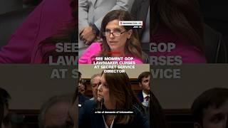 See moment GOP lawmaker curses at Secret Service director