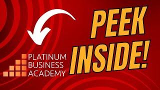 Platinum Business Academy Peek Inside