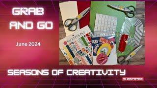 Seasons of Creativity subscription box |June 2024 | Country Craft Creations