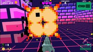 Virtual Wave - Fast Paced & Fun Retro Styled First Person Wave Based Shooter!