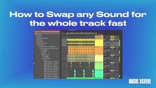 How to swap any sound for the whole track fast in Ableton Live