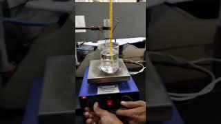 haw to determine boiling point any chemical compounds.  capilary method. #boilingpoint #pharma#lab