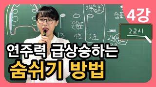 100세까지 건강하게 배우는 색소폰 교본 - 메타콜기초 4강 숨쉬기