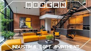 MODERN INDUSTRIAL LOFT APARTMENT TOUR Exposed Brick & Edgy Decor