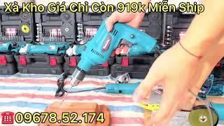 Ưu Đãi Xả Kho Bộ ComBo Máy Khoan Máy Cắt Mua 1 Bộ Tặng Kèm 2 Máy Và Đi Kèm 21PK Giá 919k Bao Ship