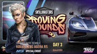 2016 Koenigsegg Agera RS | Day 3 Qualifiers | NFS No Limits: Proving Grounds