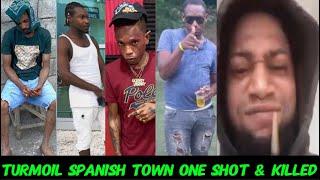 Shootout Bobby Lane Spanish Town Vernon Shot & Ķilled Siva & Boo Run Leave Tempa & Police Beat Him