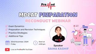 MDCAT Reconduct 2.0: Ultimate Preparation Guide  |  PreMed.PK