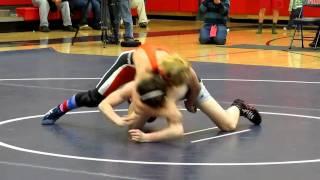 Shelton's Ed Hunt defeats Ryan Butler of Xavier in the 140 lb. SCC Championship.