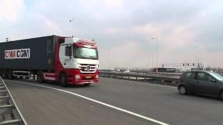 trucks, trucks, trucks, Rotterdam Waalhaven, 27 march 2014