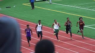 8th Grade Eric Jordan 11.46s 100m Finals Dekalb County Championship 2018