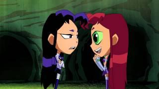 New Teen Titans - Episode 35 - "Blackfire's Babysitter" Clip