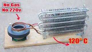 How to make a Induction Heater By Magnet / alternative in the gas crisis