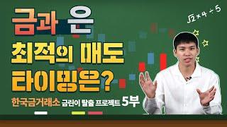 [금린이 탈출5부] 금과 은 최적의 매도 타이밍은?