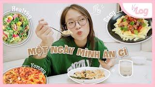 Một ngày mình ăn gì? What I eat in a day? | VyLog