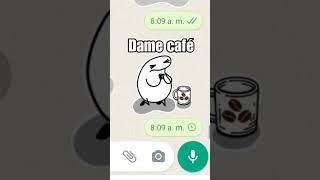 yo solo quiero un poco de café