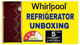 Whirlpool 190 L Refrigerator Unboxing ( Wine Fiesta, WDE 205 CLS Plus 3S ) | Wine Fiesta Model 70911