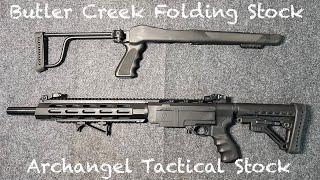 Is a Ruger 10/22 better in an Archangel stock or Butler Creek stock? It may be a matter of opinion.