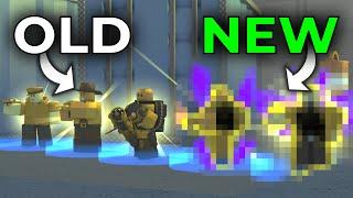 NEW GOLDEN SKINS REVIEW!! | (Update) Tower Defense Simulator