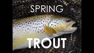 BROWN TROUT SPRING FISHING. ART MERK FLY FISHING ADVENTURES S2E2