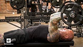 How To Do The Lying Triceps Extension Exercise |  Jim Stoppani, Ph.D.