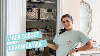 Linen Closet Organization