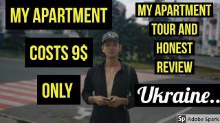 My cheap appartment in Ukraine 9$  | student Life in Ukraine | Indians in Ukraine | study in Ukraine