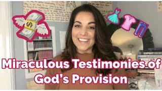 Miraculous Testimonies of God’s Provision️