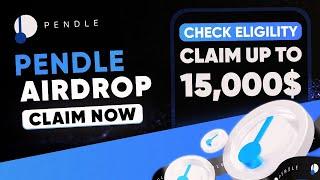 Crypto Airdrop : Made Up To 15,000$ From PENDLE Airdrop