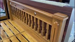 King Size Full Teakwood Heavy Cot