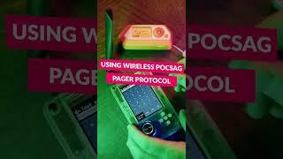 Flipper Zero receiving POCSAG from HackRF Portapack H2 #flipperzero