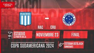  EN VIVO | Racing Vs. Cruzeiro - Final de la Copa Sudamericana por el Fenómeno del Fútbol