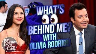 Olivia Rodrigo Races Against the Clock with Jimmy to Guess Random Scenes in What’s Behind Me?