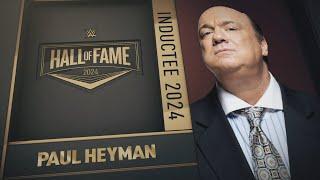 Paul Heyman - WWE Hall of Fame Class of 2024