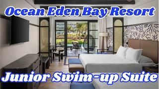 Junior Suite Swim-up Room Tour | Ocean Eden Bay Resort Jamaica | Must Watch before booking this room