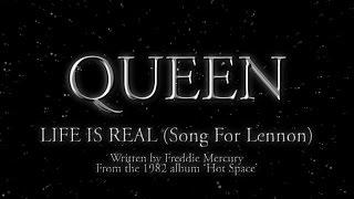 Queen - Life Is Real (Song For Lennon) (Official Lyric Video)