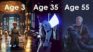 Kenobi's Lifelong Journey: Events and Ages