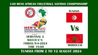 SEMI FINAL 2  MATCH N°8  TUNISIA VS MOROCCO