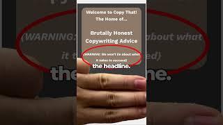 the right way to finger your copy | #copywritingtips #copywriting #copy