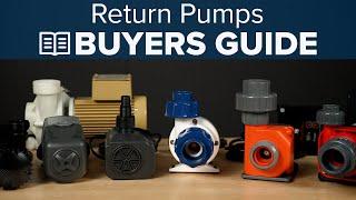 Your Guide To Picking The Right Return Pump For Your Saltwater Tank. Cheapest, Most Reliable & More!