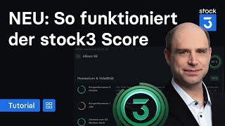 Die Fundamentalanalyse von Aktien war noch nie so einfach | stock3 Score