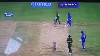 Rashid Khan throws his bat at Jannat