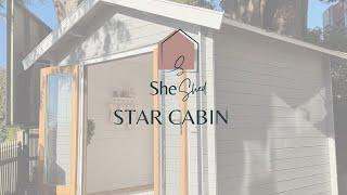 She Shed Star Cabin Walkthrough