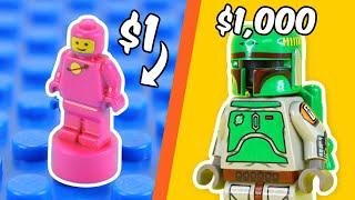 $1 vs $1000 LEGO MINIFIGURE...