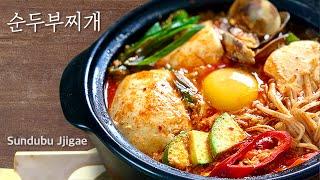 순두부찌개 양념장없이 맛집보다 맛있게 만드는법