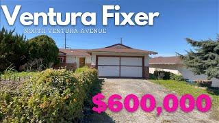 Ventura, CA Real Estate | 3 Bed 2 Bath | FIXER | North Ventura Avenue | Ventura Homes For Sale